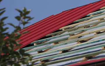 Brown Knowl corrugated roofing costs